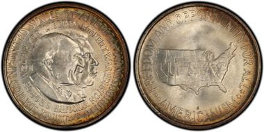 1951-S 50C Washington-Carver MS67