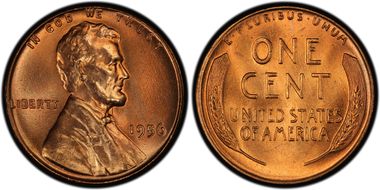 1956 1C MS67+ RD