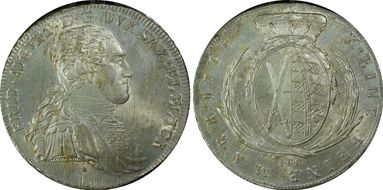 1795-IEC Thaler KM-1027.2 Dav-2701 MS63+ 