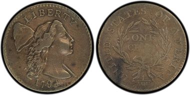1794 1C Head of 1794 N1BN