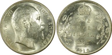 1910(C) Rupee SW-7.49 MS63+
