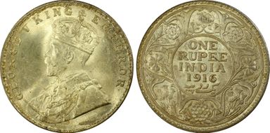 1916(B) Rupee SW-8.35 Prid-222 MS64