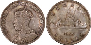 1935 S$1 MS65