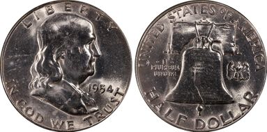 1954-S 50C N1
