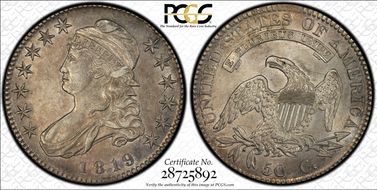 1819 50C O-114 AU55