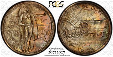 1926 50C Oregon MS67+