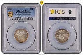 1868 20C MS63
