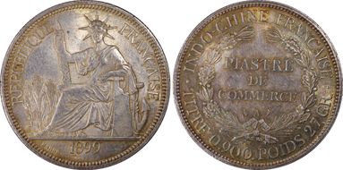 1899-A Piastre Lec-281 AU58