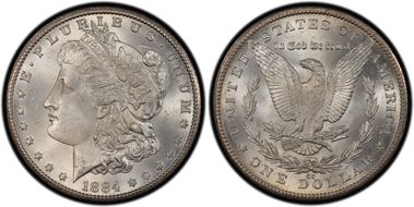 1884-CC $1 MS66