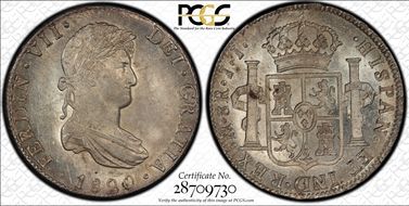 1820-Mo JJ 8 R Calico-1336 Yon-M8-120 MS62+