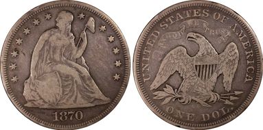1870-CC $1 F12