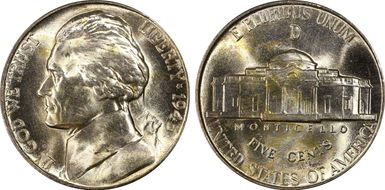 1945-D 5C DDO FS-101 MS66FS