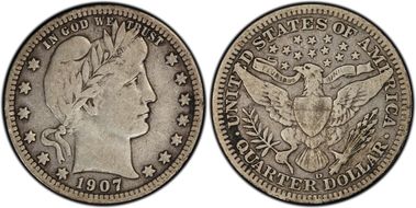 1907-D 25C DDO & RPD FS-301 F12