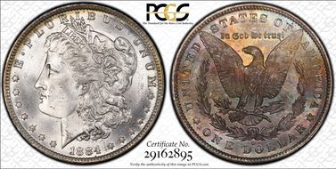 1884-O $1 MS65