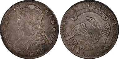 1832 50C Small Letters XF40