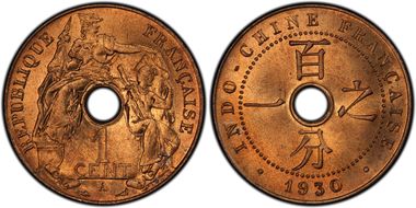 1930-A 1C Lec-95 MS65+ RD