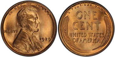 1929 1C MS67+ RD