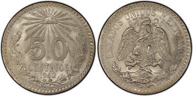 1942-M 50C KM-447  Ag MS67