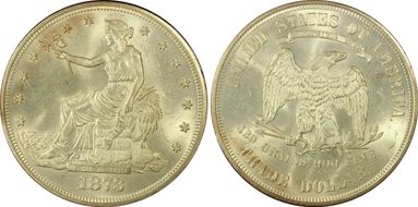 1873 T$1 Trade MS64+