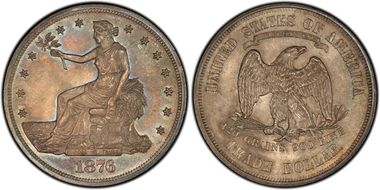 1876 T$1 MS64+