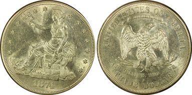 1874-S T$1 MS63