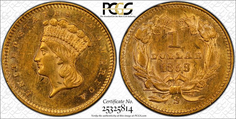 Cert 25325814 - Coin Image