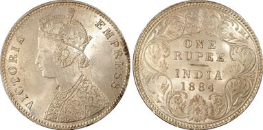 1884-C Rupee SW-6.73 MS64