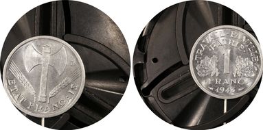 1943 1 Fr Gad-471 F-223 Légère MS66