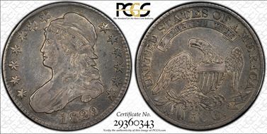 1829/7 50C O-101 VF30