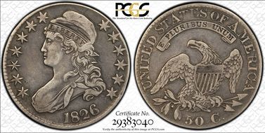 1826 50C O-106a VF35