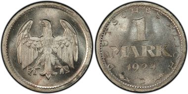 1924-D Mark J-311 MS66