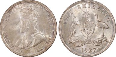 1927(m) Shil KM-26  Ag MS65