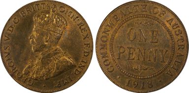 1918-I (c) 1D MS64RB