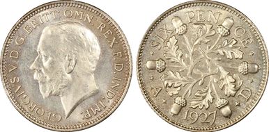1927 6D S-4040 Acorn Rev PR65