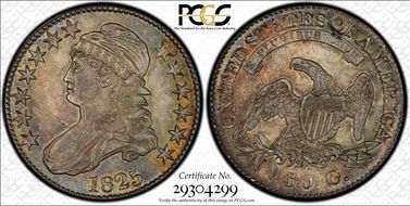 1825 50C O-108 MS63