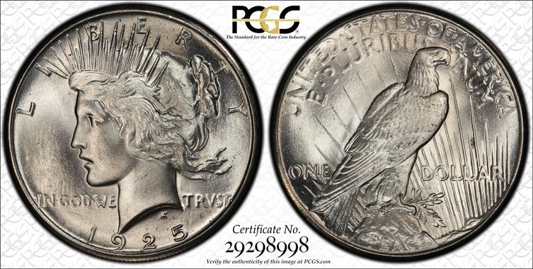 Cert 29298998 - Coin Image