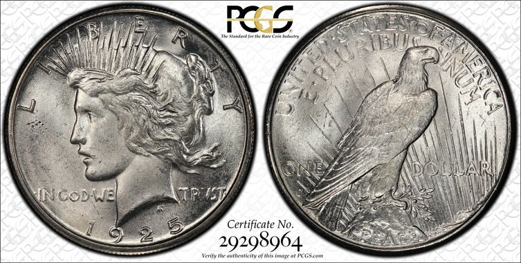 Cert 29298964 - Coin Image