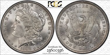 1888-O $1 MS66+