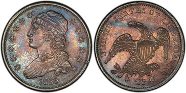 1835 25C MS63