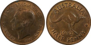 1942(m) 1/2D KM-41 MS63RB