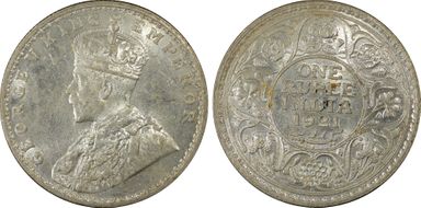 1921(B) Rupee SW-8.54 MS62