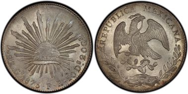 1875-Go FR 8 R Go55 MS65