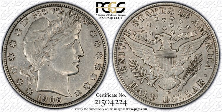 Cert 21504224 - Coin Image