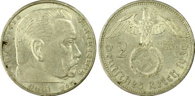 1939-A 2 Mk J-366 MS63