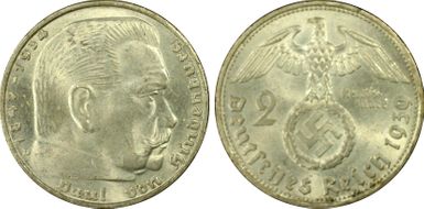 1939-D 2 Mk J-366 MS65