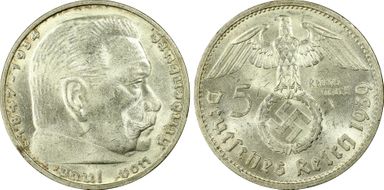 1939-D 5 Mk J-367 MS63