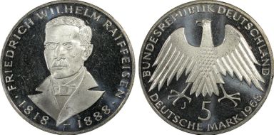 1968-J 5 Mk Raiffeisen J-396 PR64DCAM