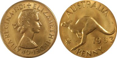 1963 Y. (p) 1D PR66RD