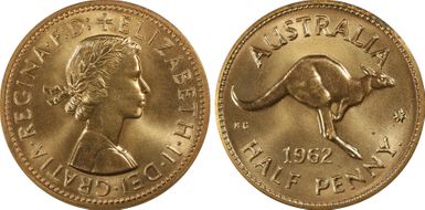 1962 Y. (p) 1/2D PR66RD