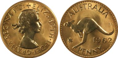 1962 Y. (p) 1D PR67RD